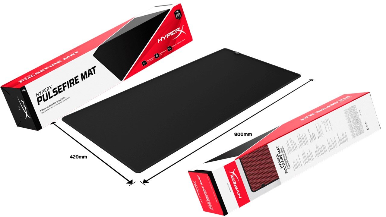 HyperX Pulsefire Mat - Gaming Mouse Pad - Cloth (2XL)